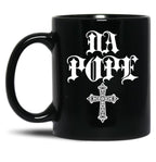 Da Pope Chicago Pope Leo Black Coffee Mug
