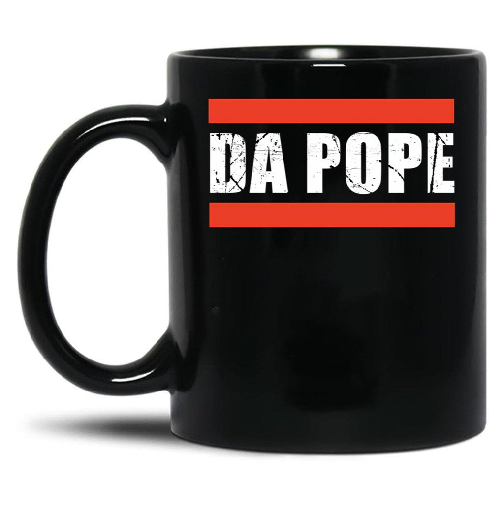 Da Pope From America Chicago Pope Leo Xiv Provost Black Coffee Mug