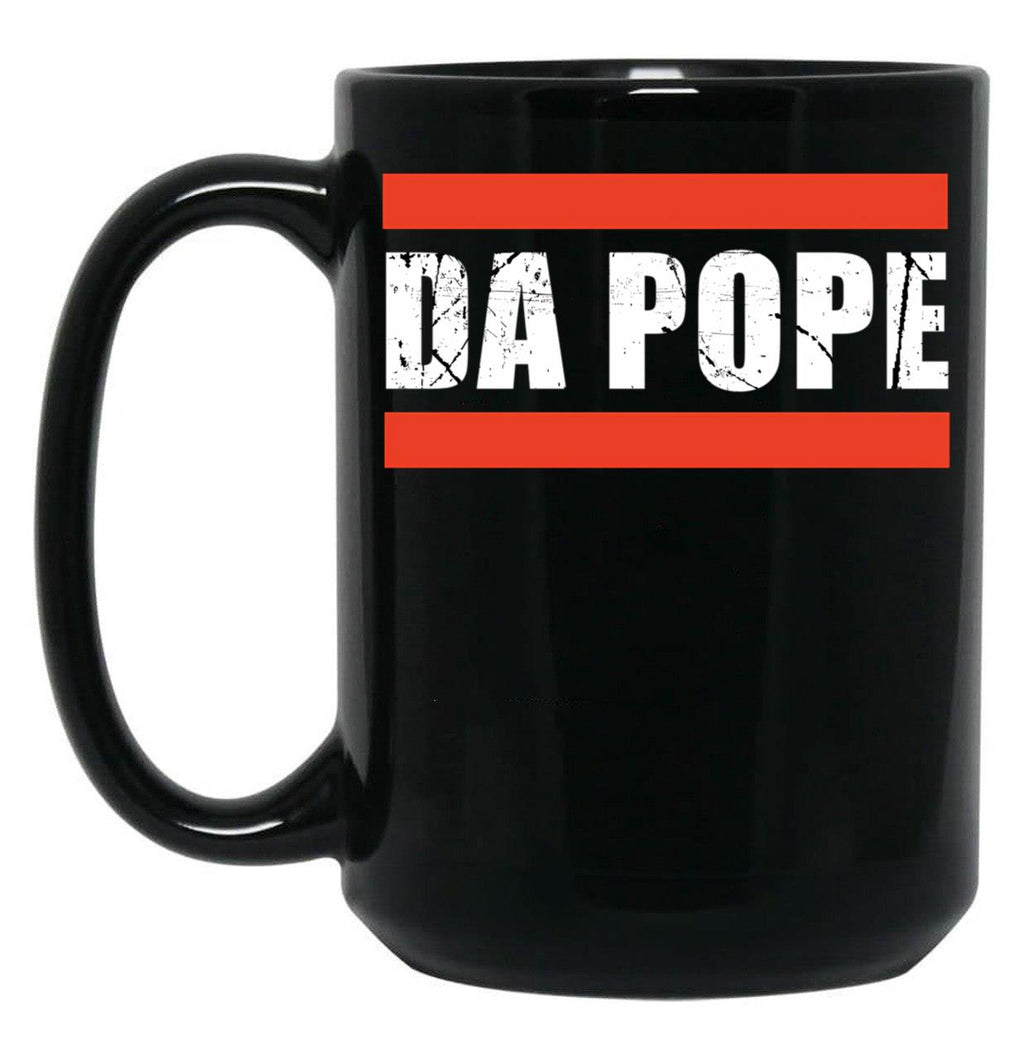 Da Pope From America Chicago Pope Leo Xiv Provost Black Coffee Mug