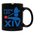 Da Pope Leo The 14Th Xiv Baseball Apparel Black Coffee Mug - Black