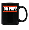Da Pope - Orange Style Black Coffee Mug - Black