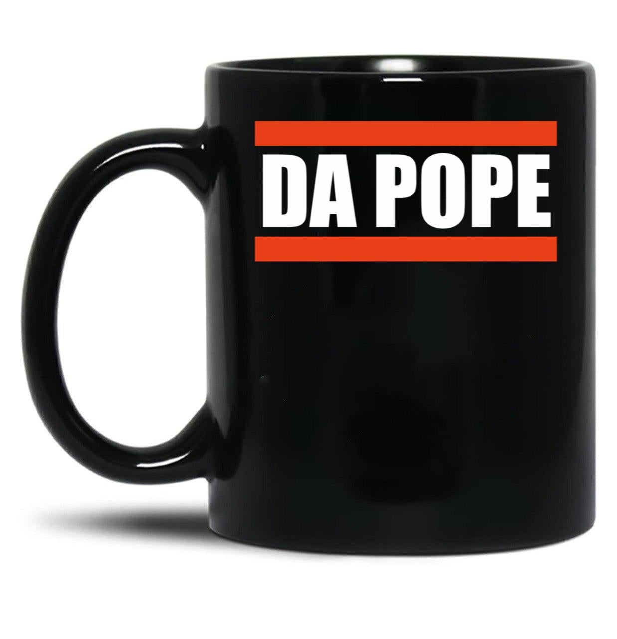 Da Pope - Orange Style Black Coffee Mug