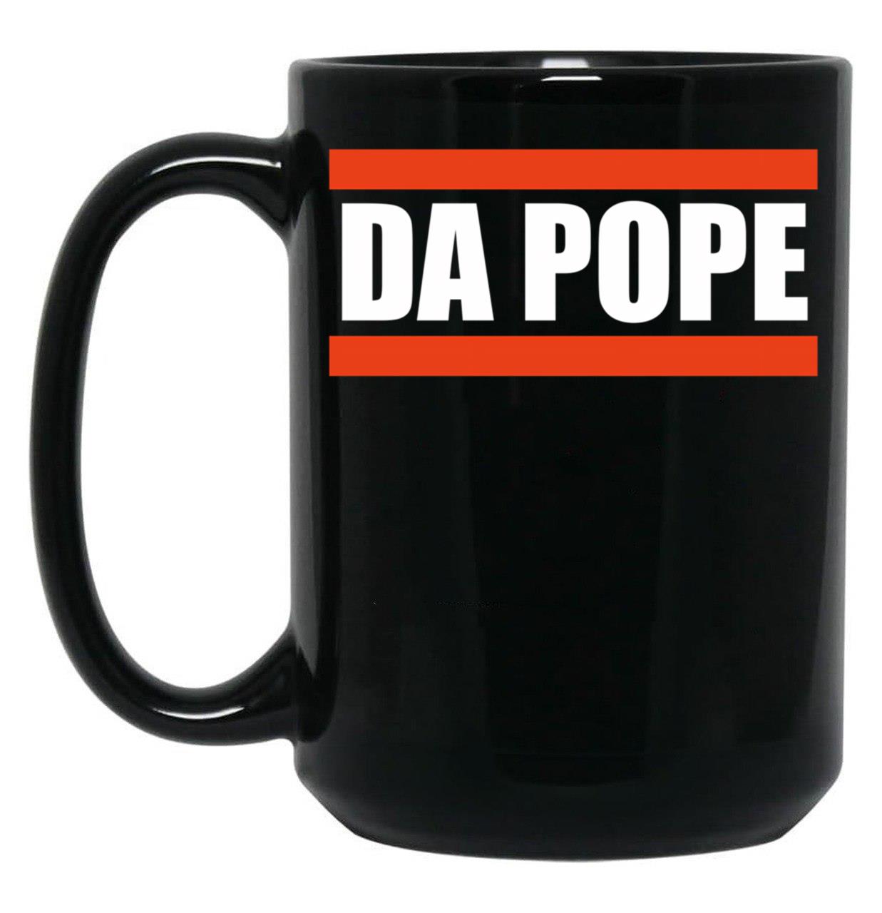 Da Pope - Orange Style Black Coffee Mug