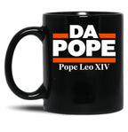 Da Pope - Pope Leo Xiv Black Coffee Mug