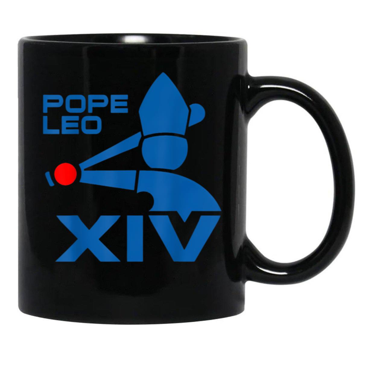 Da Pope (10) Black Coffee Mug - Black
