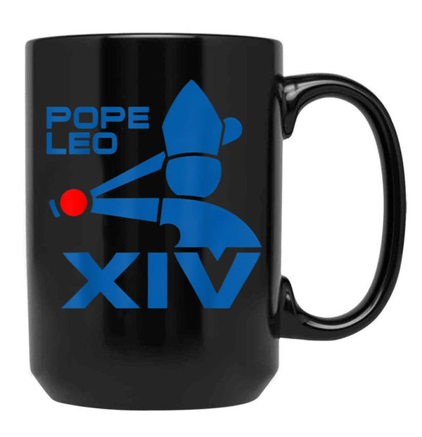 Da Pope (10) Black Coffee Mug - Black