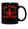 Da Pope (2) Black Coffee Mug - Black