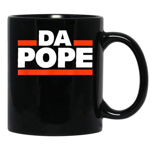 Da Pope (5) Black Coffee Mug - Black