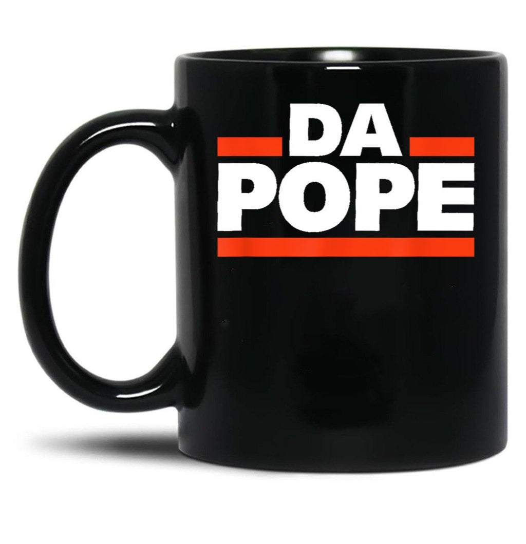 Da Pope (5) Black Coffee Mug