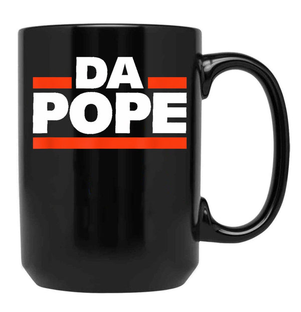 Da Pope (5) Black Coffee Mug - Black