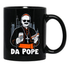 Da Pope (6) Black Coffee Mug - Black