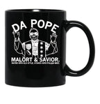 Da Pope (8) Black Coffee Mug - Black