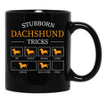 Dachshund Gift Shirt Black Coffee Mug, Gift Coffee Mug - Black