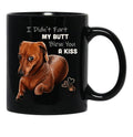 Dachshund Gifts Wiener Dog Doxie Puppy Dachshund Dog Dachshund Shirts Black Coffee Mug, Gift Coffee Mug - Black