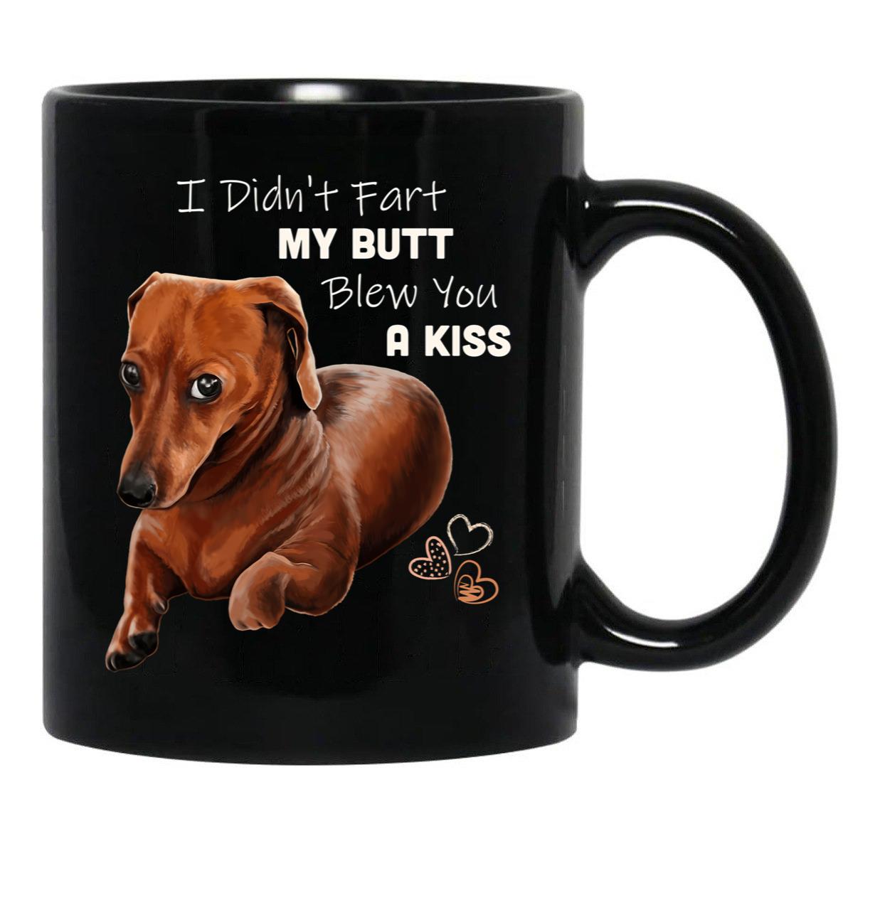 Dachshund Gifts Wiener Dog Doxie Puppy Dachshund Dog Dachshund Shirts Black Coffee Mug, Gift Coffee Mug - Black