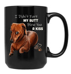 Dachshund Gifts Wiener Dog Doxie Puppy Dachshund Dog Dachshund Shirts Black Coffee Mug, Gift Coffee Mug
