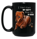 Dachshund Gifts Wiener Dog Doxie Puppy Dachshund Dog Dachshund Shirts Black Coffee Mug, Gift Coffee Mug
