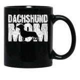 Dachshund Mom Wiener Weiner Doxie Mama Mother'S Day Gift Black Coffee Mug, Gift Coffee Mug - Black
