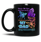 Dad I Have You In My Heart_Father'S Day Birthday Black Coffee Mug
