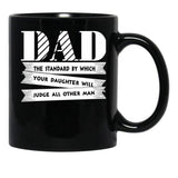 Dad Mug Father'S Day Gift Black Coffee Mug - Black