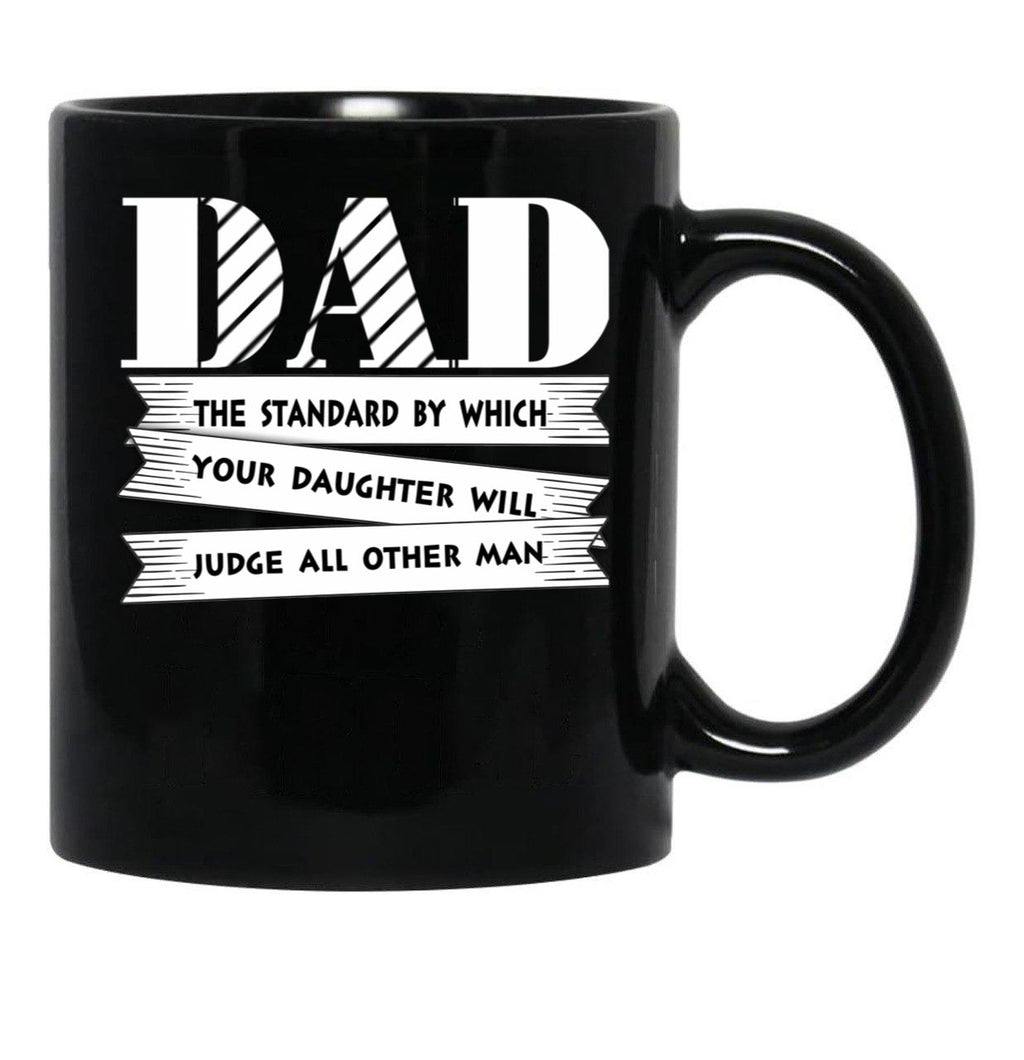 Dad Mug Father'S Day Gift Black Coffee Mug - Black