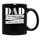 Dad Mug Father'S Day Gift Black Coffee Mug - Black