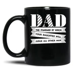 Dad Mug Father'S Day Gift Black Coffee Mug
