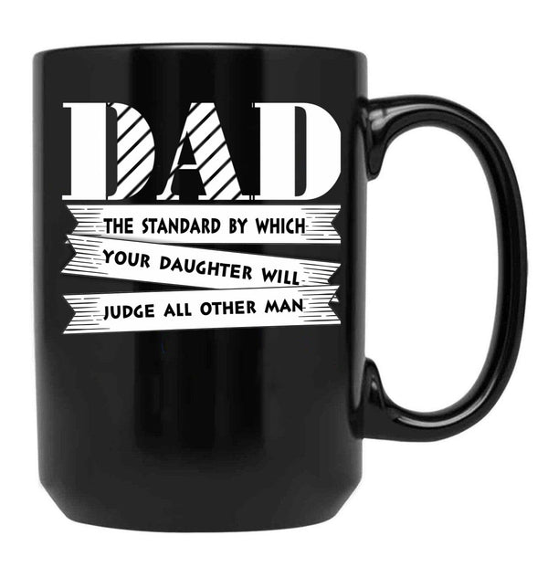 Dad Mug Father'S Day Gift Black Coffee Mug - Black
