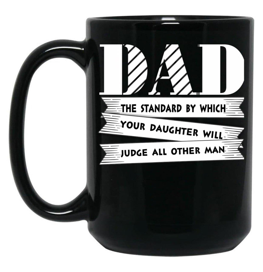 Dad Mug Father'S Day Gift Black Coffee Mug