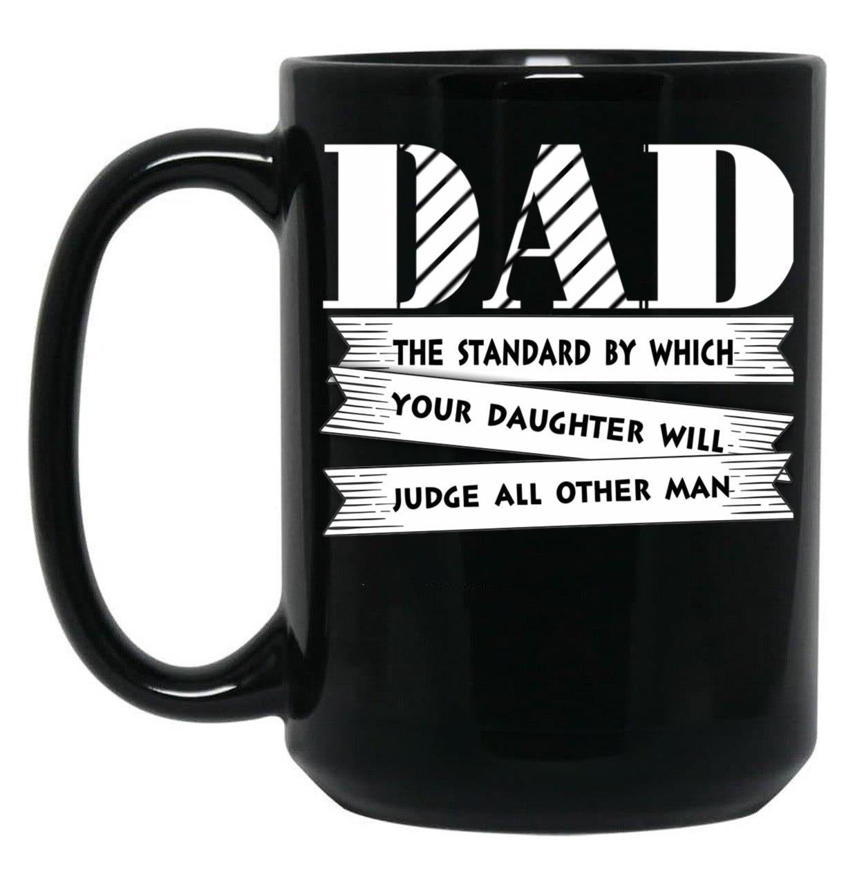 Dad Mug Father'S Day Gift Black Coffee Mug