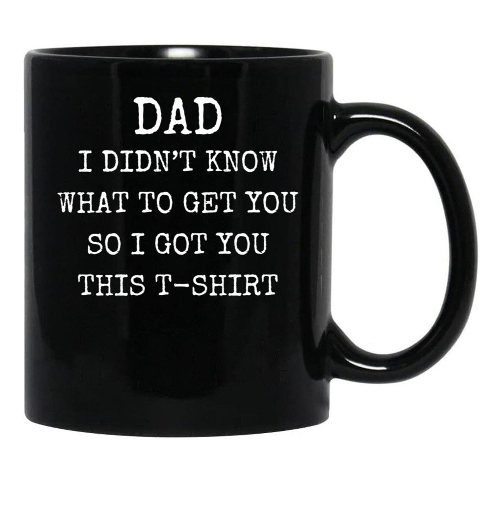 Dad Mug Black Coffee Mug - Black