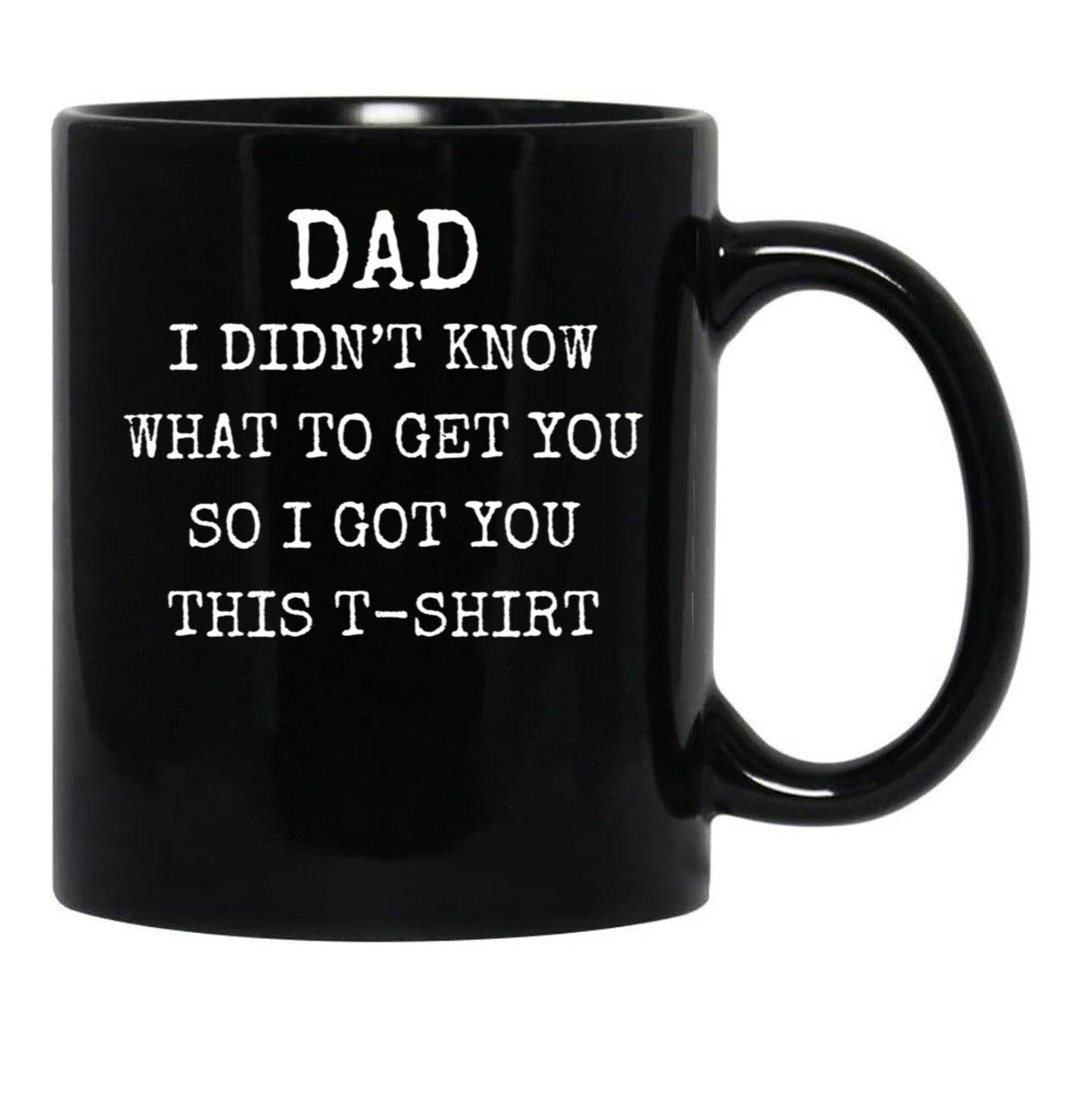 Dad Mug Black Coffee Mug - Black
