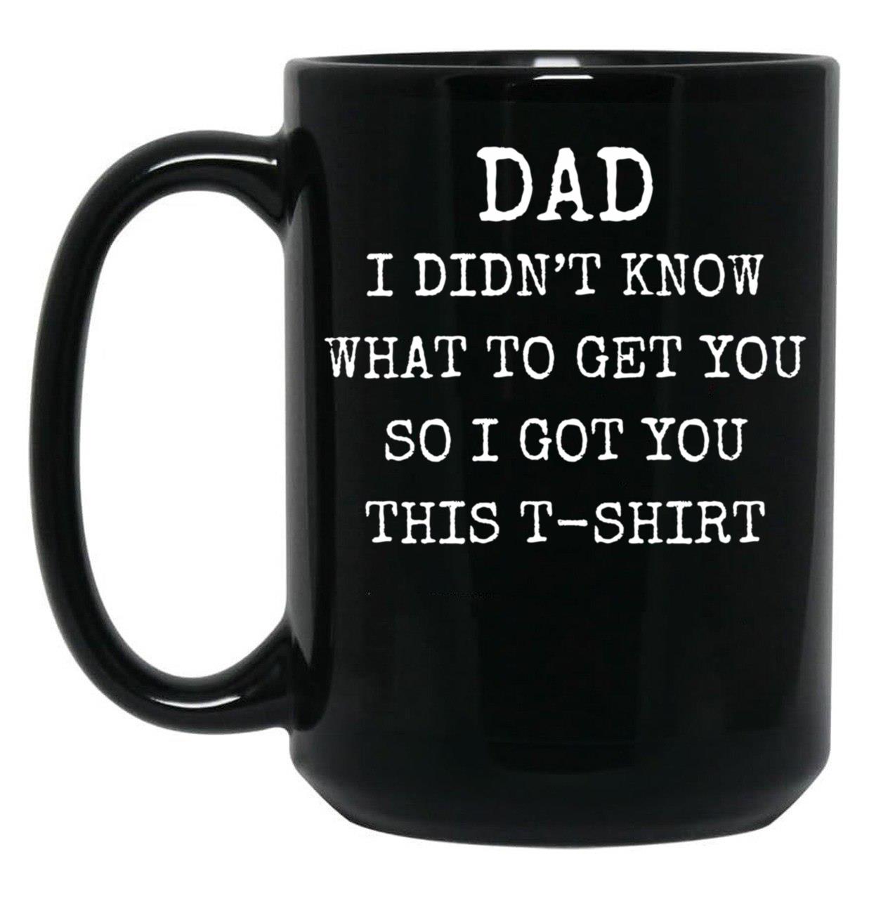 Dad Mug Black Coffee Mug