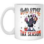 Dad Tax Season Essential Mug White Coffee Mug
