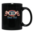Dad Tax Mug, Father Days 9 Black Coffee Mug - Black
