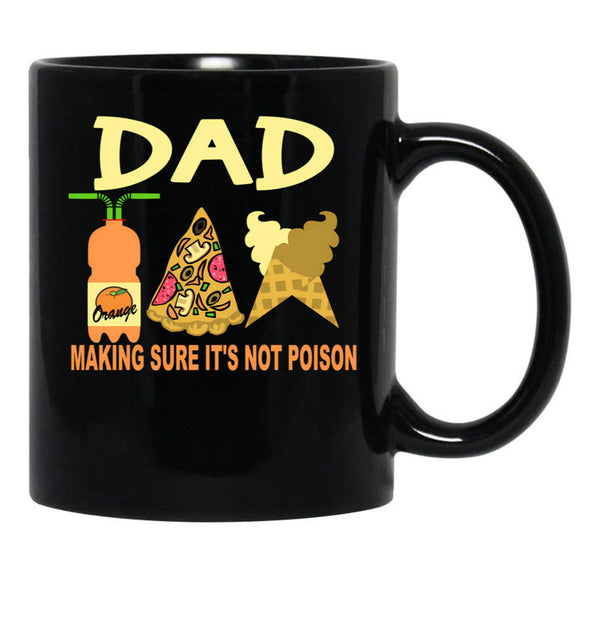 Dad Tax Mug, Father Days 29 Black Coffee Mug - Black