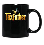 Dad Tax Mug, Dad Black Coffee Mug - Black