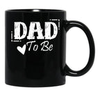Dad To Be For All Dads Black Coffee Mug - Black