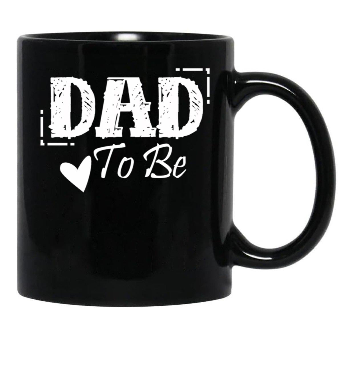 Dad To Be For All Dads Black Coffee Mug - Black