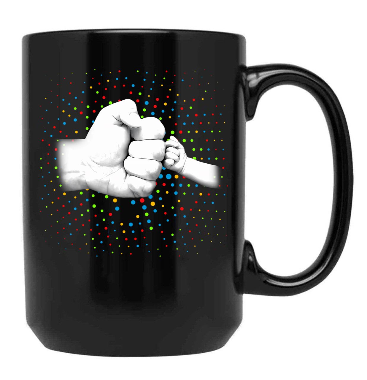 Daddy 2021 Black Coffee Mug - Black