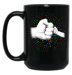 Daddy 2021 Black Coffee Mug