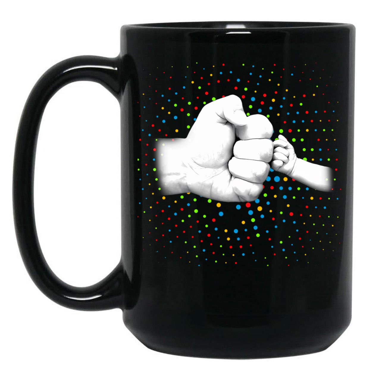 Daddy 2021 Black Coffee Mug