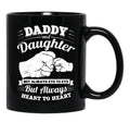 Daddy And Daughter Daddy And Daughter _By Doczen_ Black Coffee Mug - Black