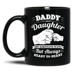Daddy And Daughter Daddy And Daughter _By Doczen_ Black Coffee Mug
