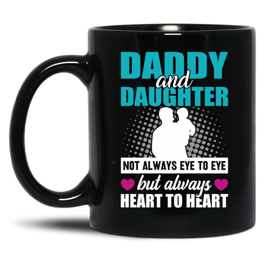 Daddy And Daughter Mug Black Coffee Mug