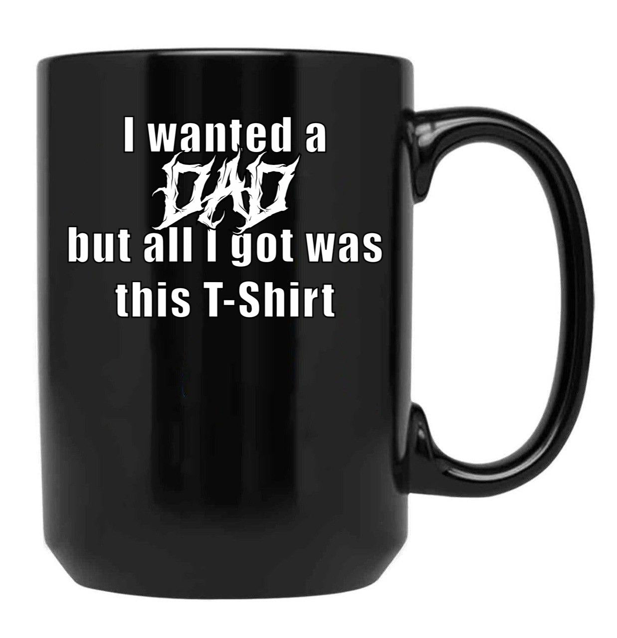 Daddy (1) Black Coffee Mug - Black