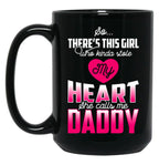 Daddy'S Girl Black Coffee Mug