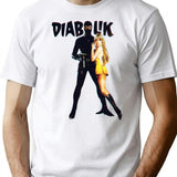 Danger Diabolik T-Shirt for Men & Women, T-Shirts Graphic Tee - White