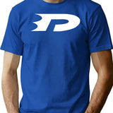 Danny Phantom (Logo) Premium Heavyweight Cotton T-Shirt - Blue