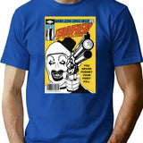 Daredevil Terrifier T-Shirt for Men & Women, T-Shirts Graphic Tee - Blue